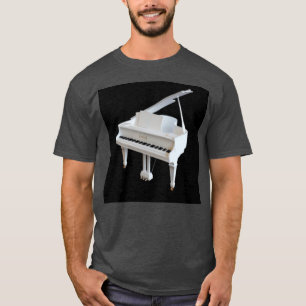 Een klassieke speelbare piano t-shirt