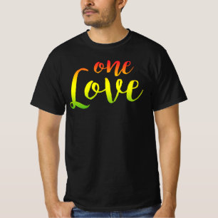 Één Kleding van de Wortels van Rasta Reggae van T-shirt