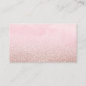 Een klein baby shower dank je omsluiting informatiekaartje (Achterkant)