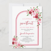 Een klein Baby shower Kaart (Voorkant)