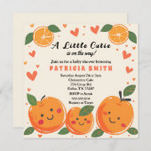 Een klein Baby shower Kaart (Voorkant / Achterkant)