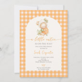 Een klein Baby shower Kaart (Voorkant)