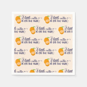 Een klein Baby shower Servet