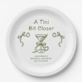 Een klein beetje dichterbij Vrijgezellenfeest Papieren Bordje (Voorkant)