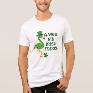 Een klein beetje Iers vandaag St. Patrick Day Tri-Blend Shirt