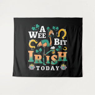 Een klein beetje Iers vandaag   St. Patrick'S Day  Wandkleed