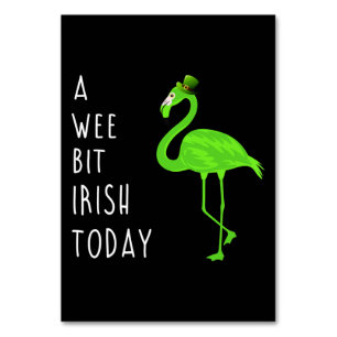 Een klein beetje Iers vandaag St. Patty’s Day Fl Kaart