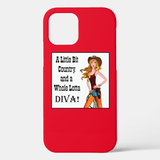 "Een klein beetje land en een heel Lotta DIVA" Case-Mate iPhone Case (Achterkant)