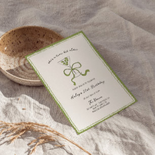 Een klein beetje ouder eigenzinnig groene hand get kaart