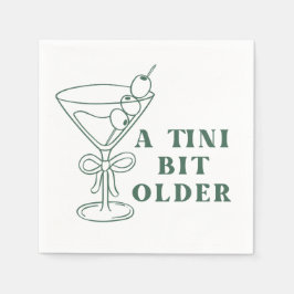 Een klein beetje ouder servet