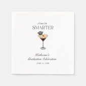 Een klein beetje slimmer Afstuderen Servet (Voorkant)