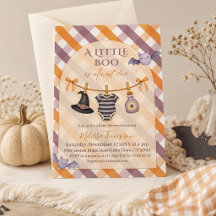 Een Klein Boe Halloween Waskleine Babyshower