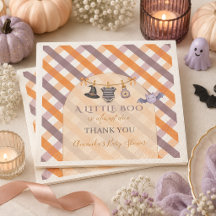 Een Klein Boe Halloween Waslijn Baby Shower