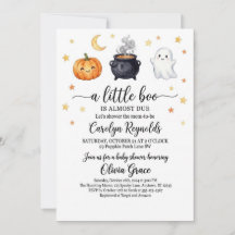 "Een klein Boe is bijna op komst" Halloween baby s