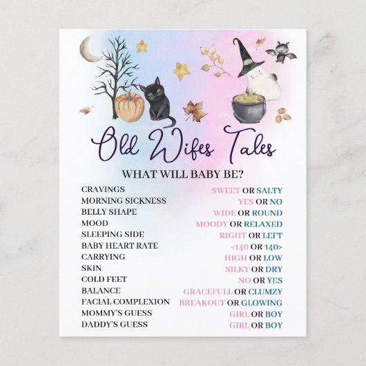 Een klein boek is bijna te wijten aan Old Wifes Ta (Voorkant)