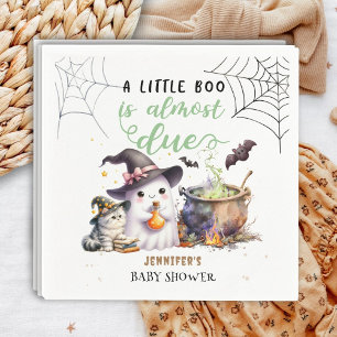 Een klein boekje! Halloween Baby shower genderneut Servet