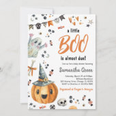 Een klein Boo-Baby shower Kaart (Voorkant)