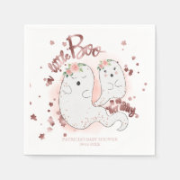 Een klein Boo Cute Halloween Girl Baby shower