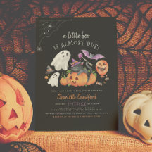 Een klein Boo Cute Spooky Halloween Baby shower