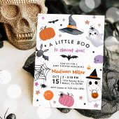 Een klein Boo Halloween Baby shower Kaart