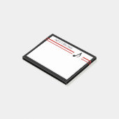 Een klein briefje post-it® notes (Schuin)