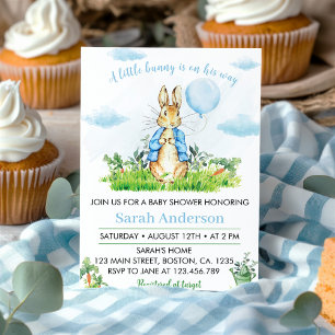 Een klein Bunny Baby shower uitnodiging