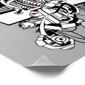 Een klein circuitwerk poster (Hoek)