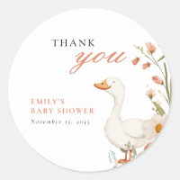 Een klein Gekke Goose Girl Baby shower