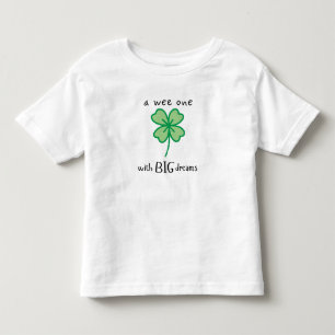 Een klein kind met GROTE dromen kinder t-shirt