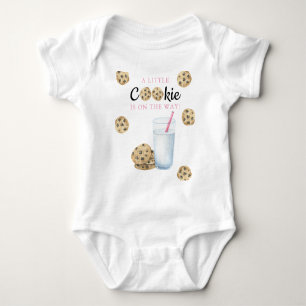 Een klein koekje is op komst Baby shower Romper