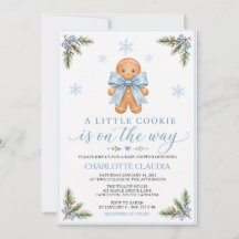 Een Klein Koekje Op Weg Kerstkrans Baby Shower