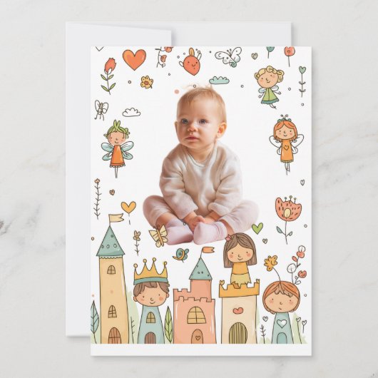 Een klein Man is onderweg Kaart (Achterkant)