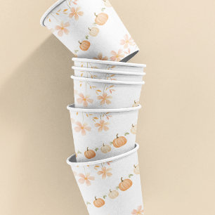 Een Klein Mielie Is Aan Het Bakken Baby Shower Papieren Bekers