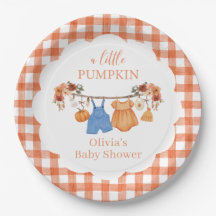 Een klein pompoen herfst Baby Shower