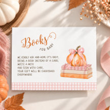 Een klein pompoen roze strik gingham Boeken voor b