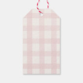 Een Klein Roze Gans Cadeaulabel (Achterkant)