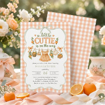 Een Klein Schatje Is Op Weg Baby Shower