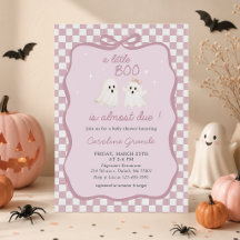 Een klein spookje is bijna aanstaande Baby Shower