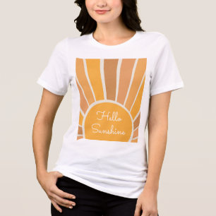 Een klein straaltje zonneschijn Baby Shower Tri-Blend Shirt