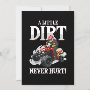 Een klein vuil doet nooit een hurt Quad Racing ATV Kaart