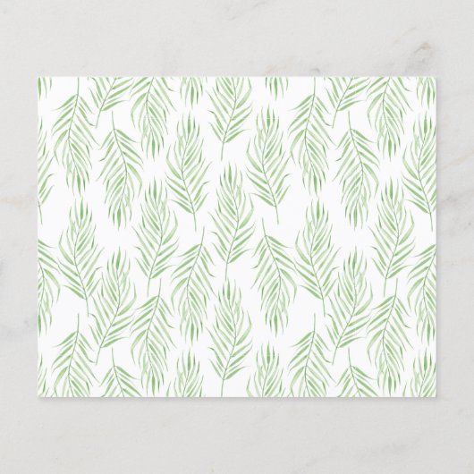 Een klein, wild Baby shower met olifant Gold (Achterkant)