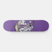 Een klein wizardskateboard skateboard (Horizontaal)