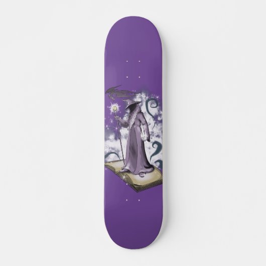 Een klein wizardskateboard skateboard (Voorkant)