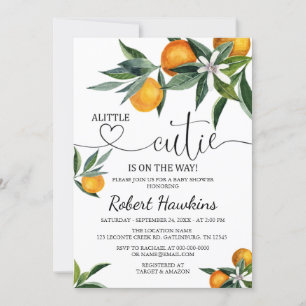 Een kleine Baby shower uitnodiging