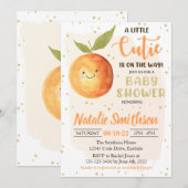 Een kleine Baby shower uitnodiging (Voorkant / Achterkant)