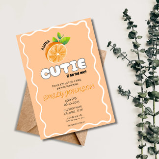 Een kleine Baby shower uitnodiging