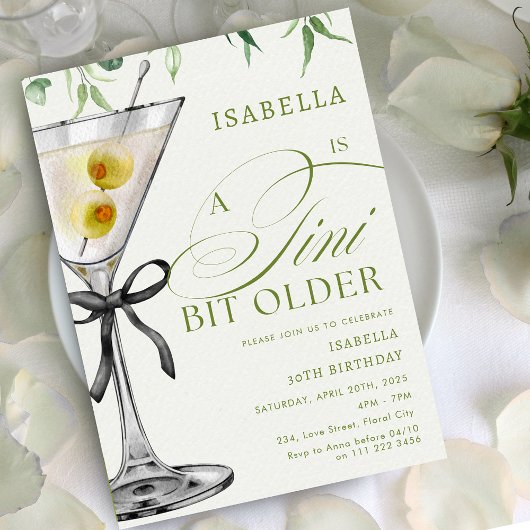 Een kleine beetje oudere cocktail volwassen verjaa kaart