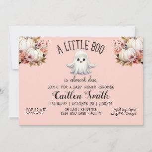 Een kleine boe is bijna te wijten aan Baby shower  Kaart