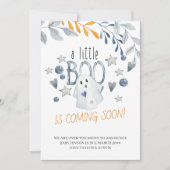 Een kleine boe komt snel een hete zwangerschap aankondiging (Voorkant)