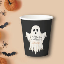 Een Kleine Boo Geest Halloween Herfst Baby Shower